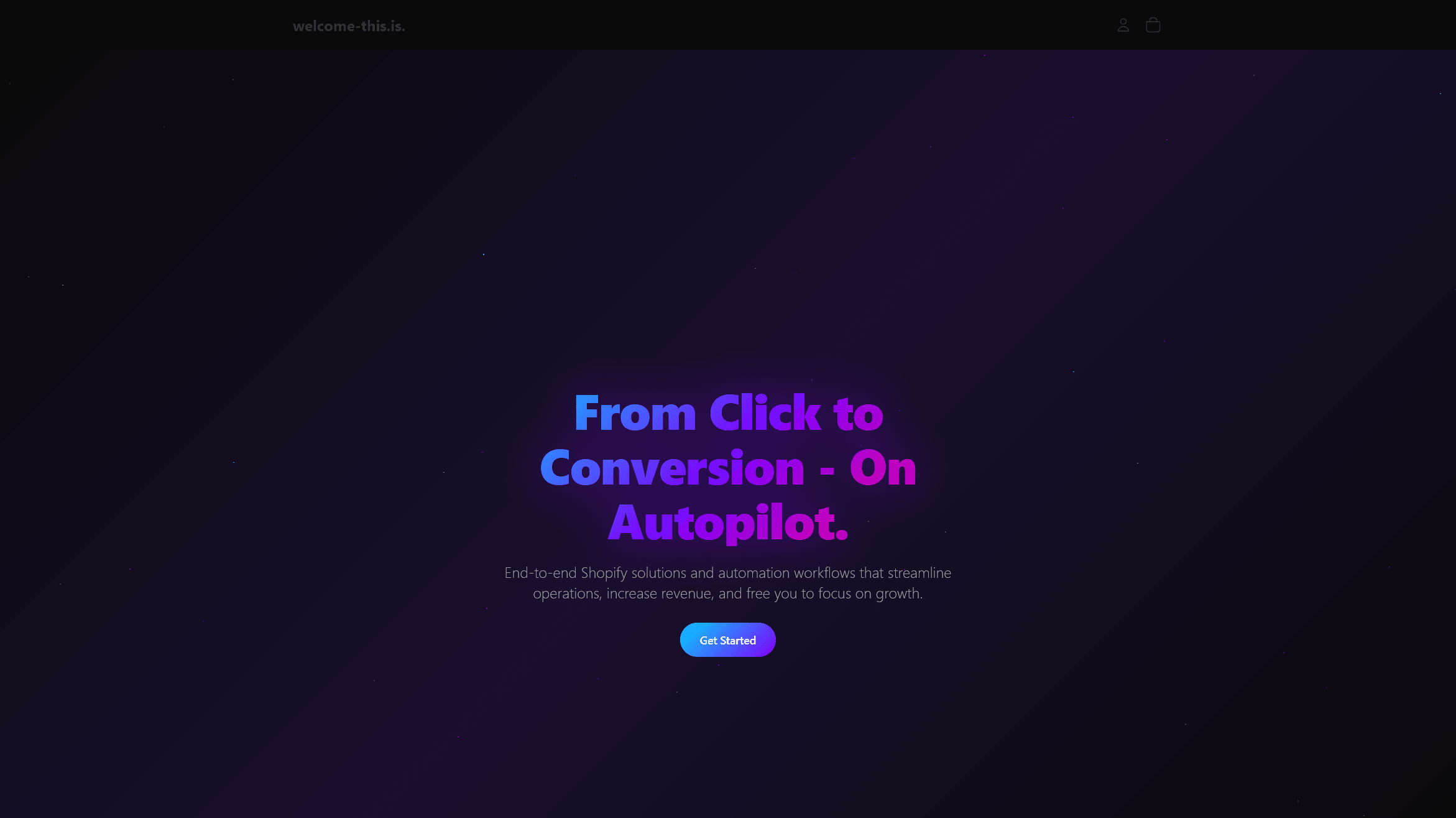 Screenshot of My Shopify Store project